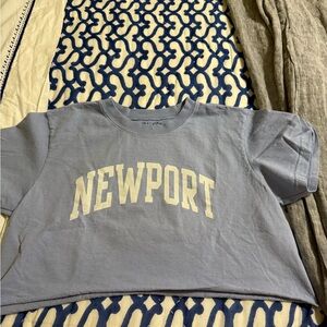 John Galt Newport Cropped Tshirt